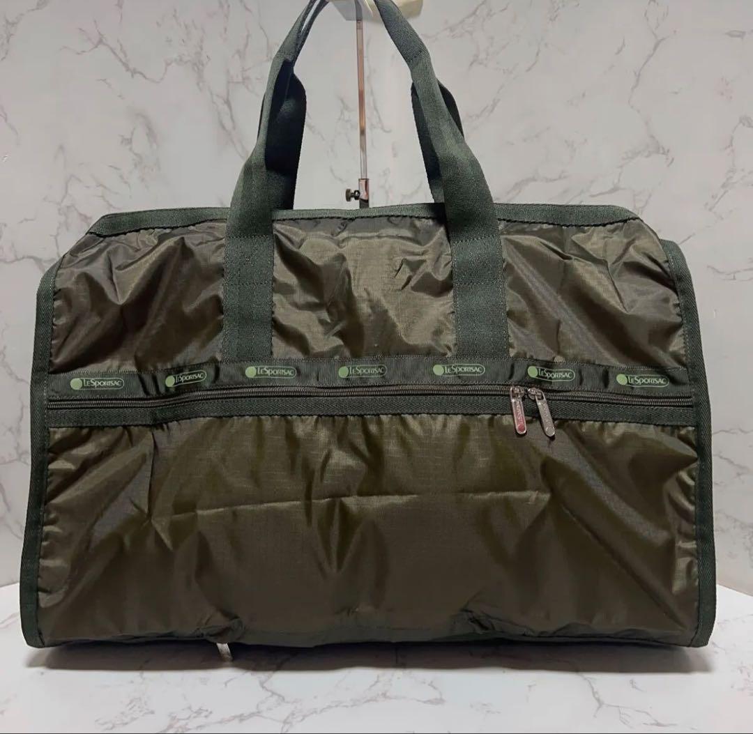 レスポートサック　ムーミン ボストンバッグ オリーブグリーン