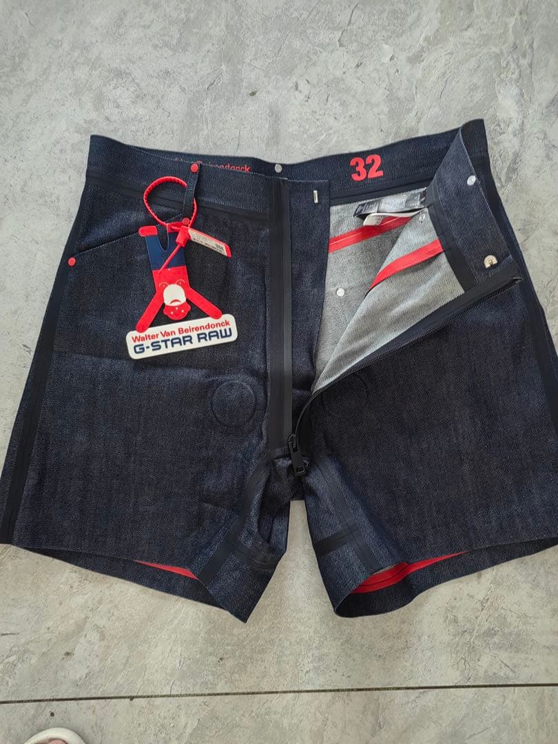 walter van beirendonckG-STARデニムショート 32