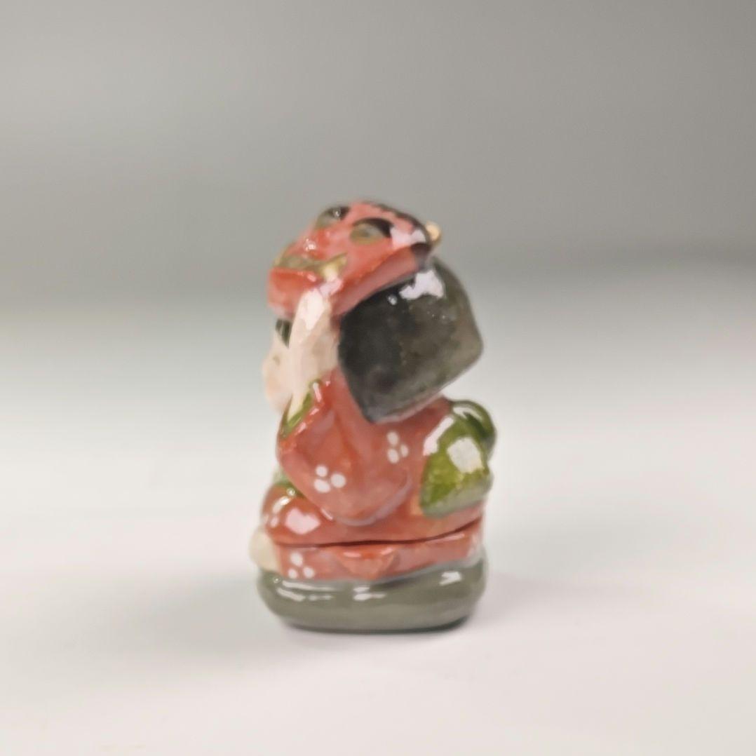 ウ315 香合『伊東桂楽造』『鬼はらい　香合　共箱　節分』茶道具