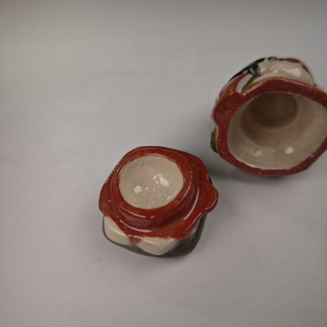 ウ315 香合『伊東桂楽造』『鬼はらい　香合　共箱　節分』茶道具