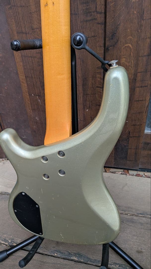 Greco エレキベース シルバー