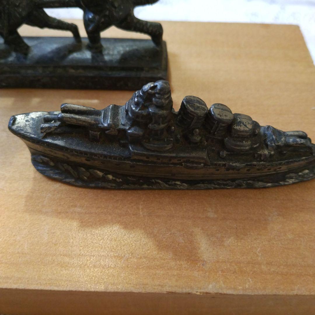 戦前のグリコのおまけ 戦艦と肉弾三銃士