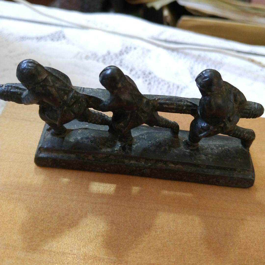 戦前のグリコのおまけ 戦艦と肉弾三銃士