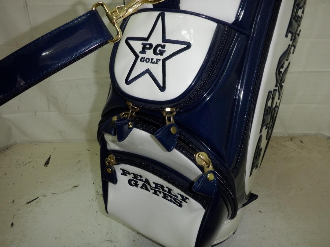 PEARLY GATES★パーリーゲイツ★9.0型★エナメル★完売品★美品★