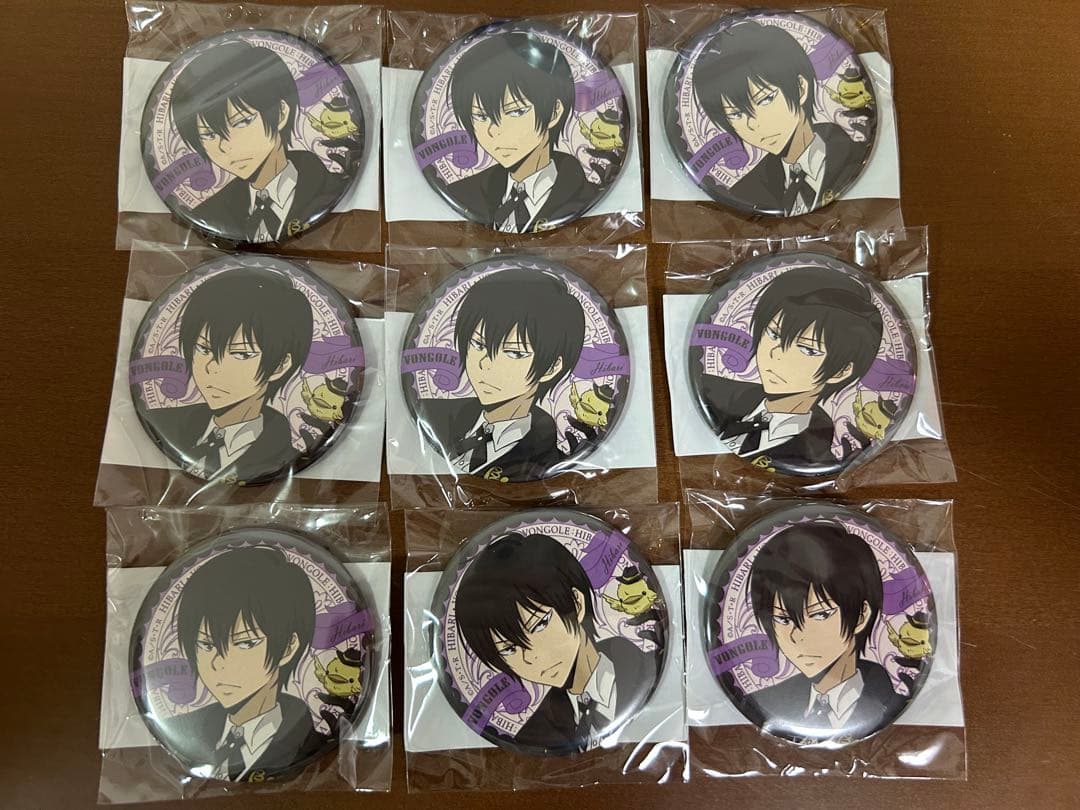 家庭教師ヒットマンREBORN! リボーン まるくじ 缶バッジ 雲雀恭弥