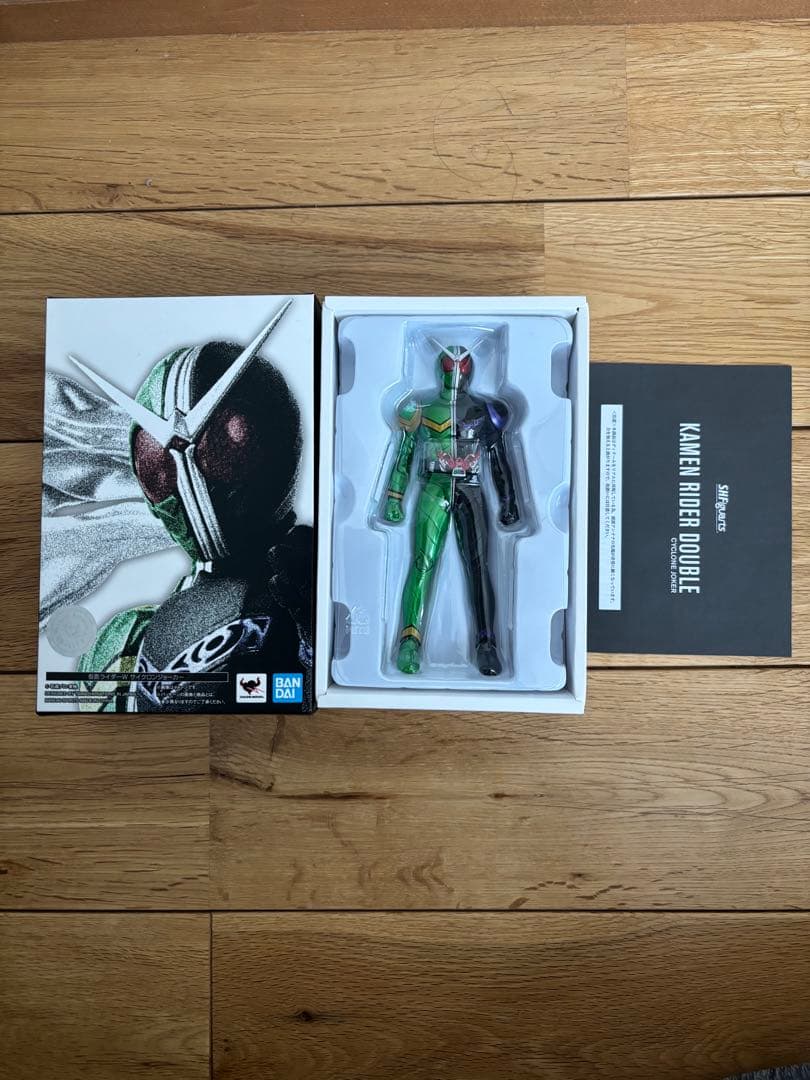 真骨彫製法　S.H.フィギュアーツ仮面ライダーW サイクロンジョーカー