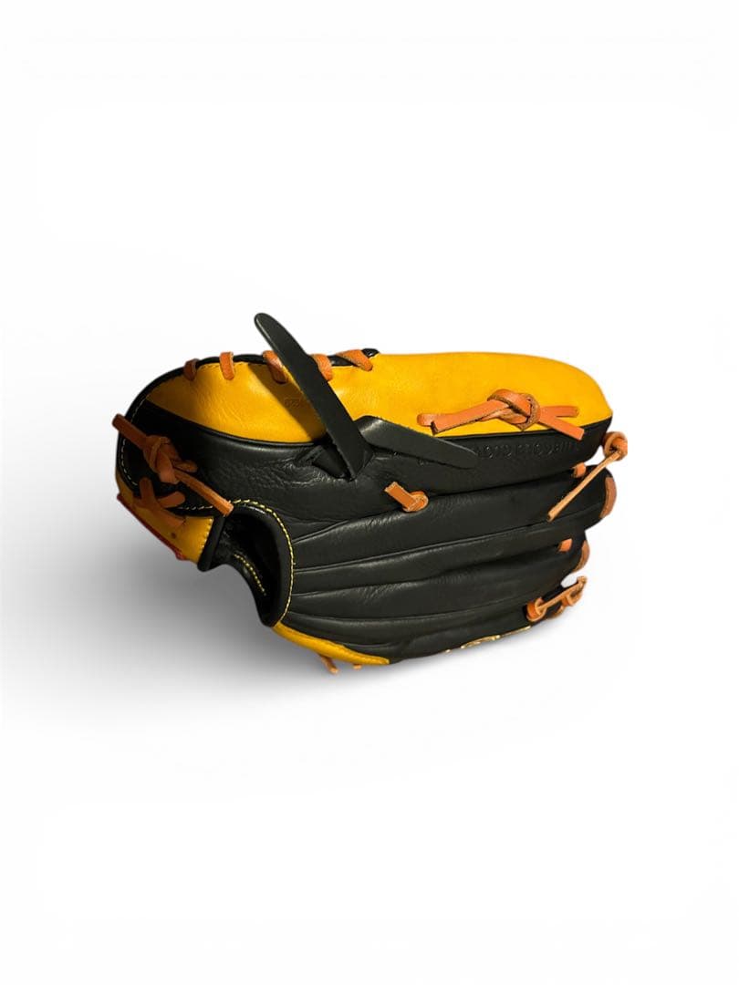 Rawlings 軟式グローブ 黒/黄　美品