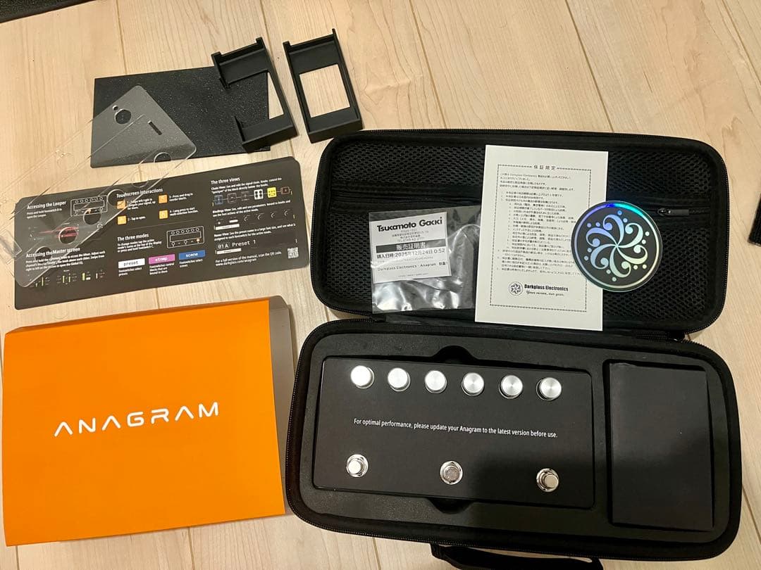 Darkglass Anagram おまけ&1年保証書付き　ダークグラス