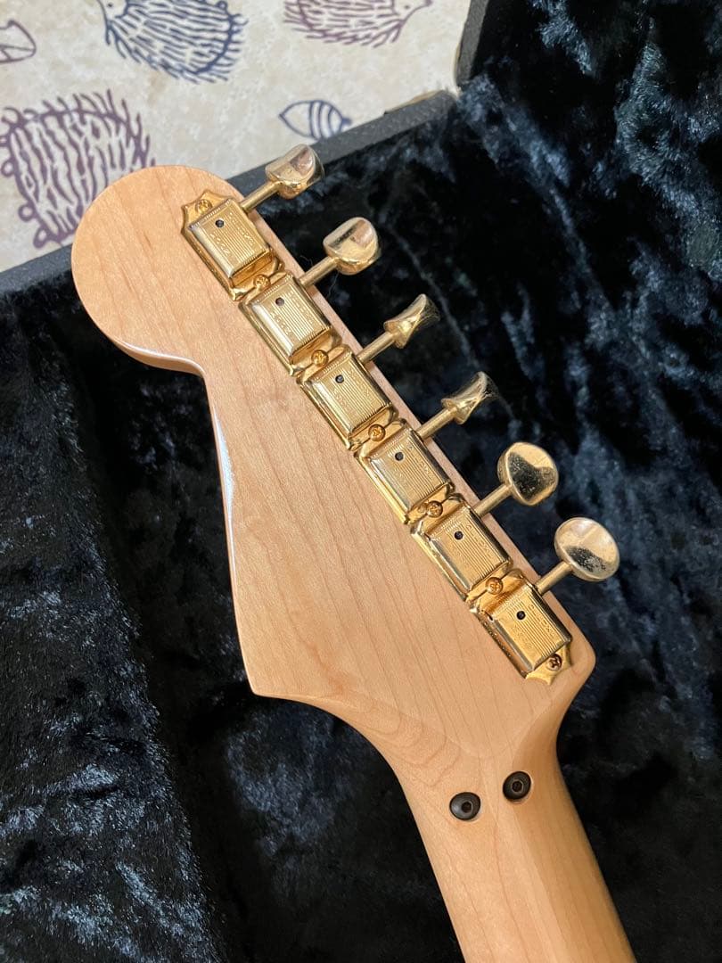 Moon エレキギター フロイドローズゴールド EMG HSH 1990年前後