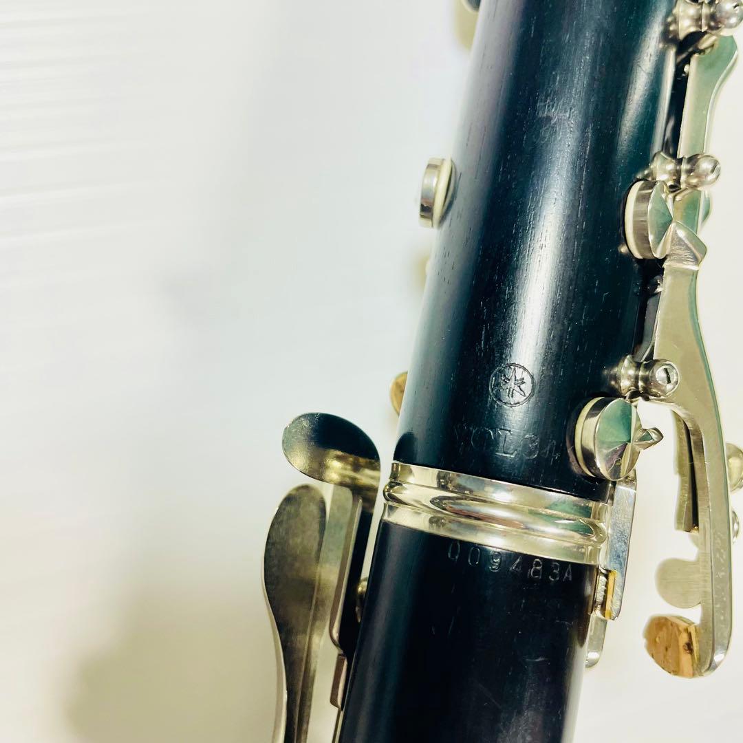 美品　メンテナンス済み　YAMAHA YCL-34 クラリネット　グラナディラ製