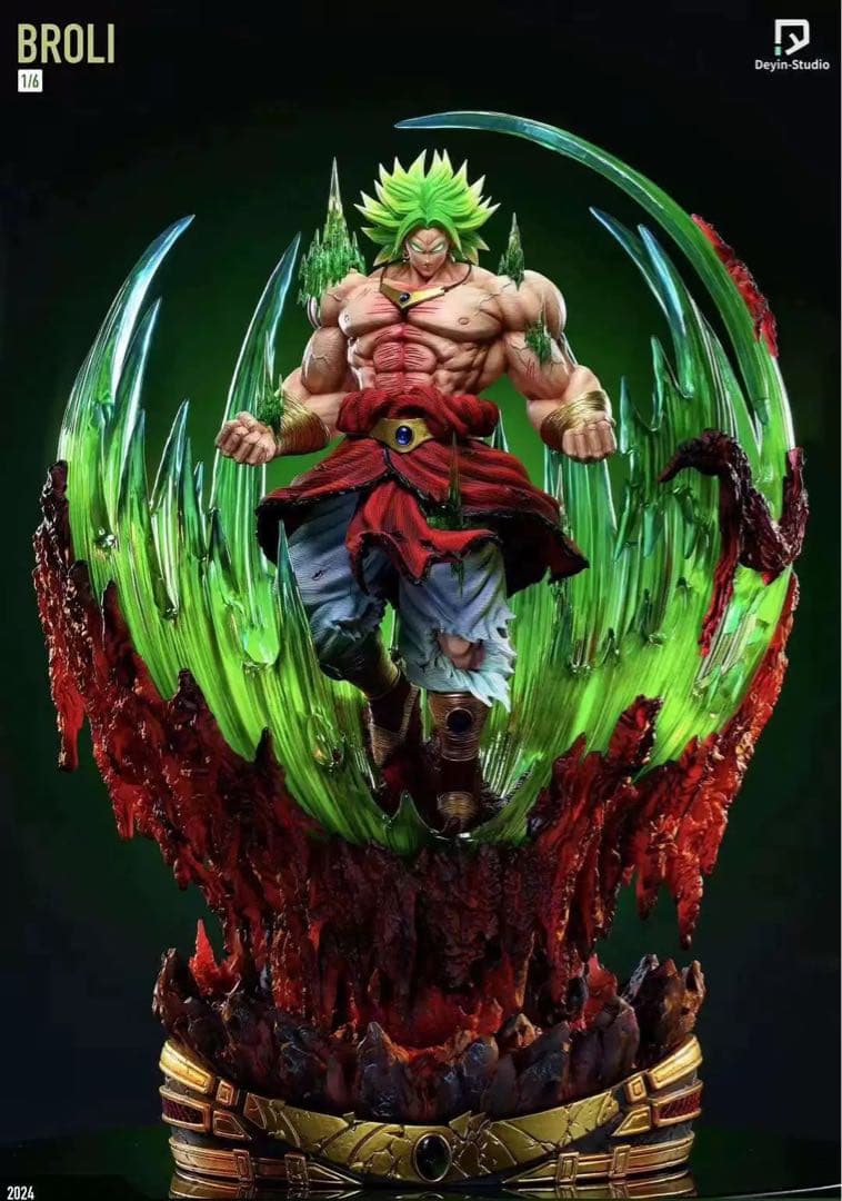 ドラゴンボール ブロリー ガレキ ガレージキット スタチュー X②③