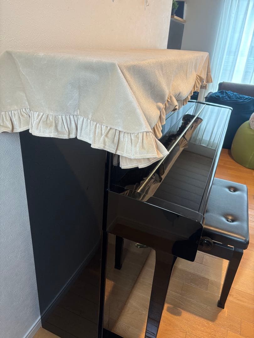 YAMAHA アップライトピアノ b113 黒 椅子•メトロノーム付