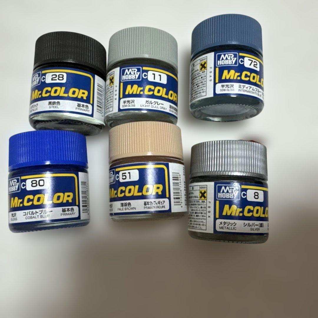 Mr Hobby アクリル塗料セット 各10ml
