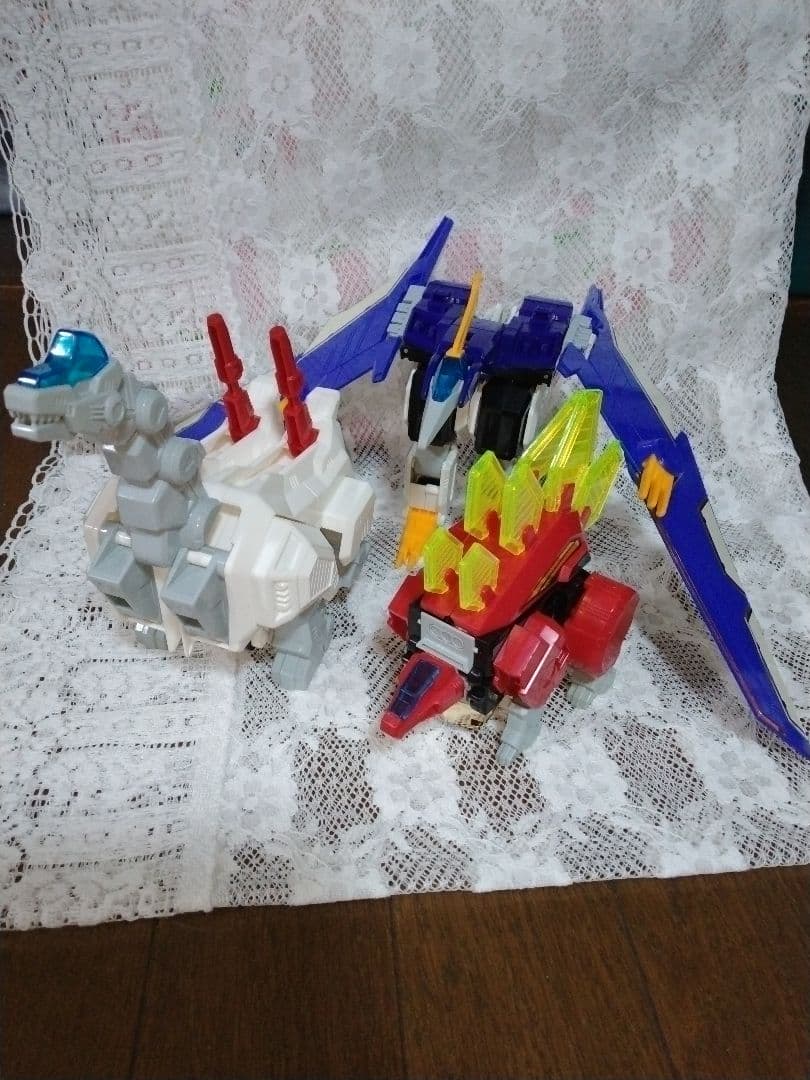 《当時物》超熱血合体キングゴウザウラー　マグナザウラーゴウザウラーグランザウラー