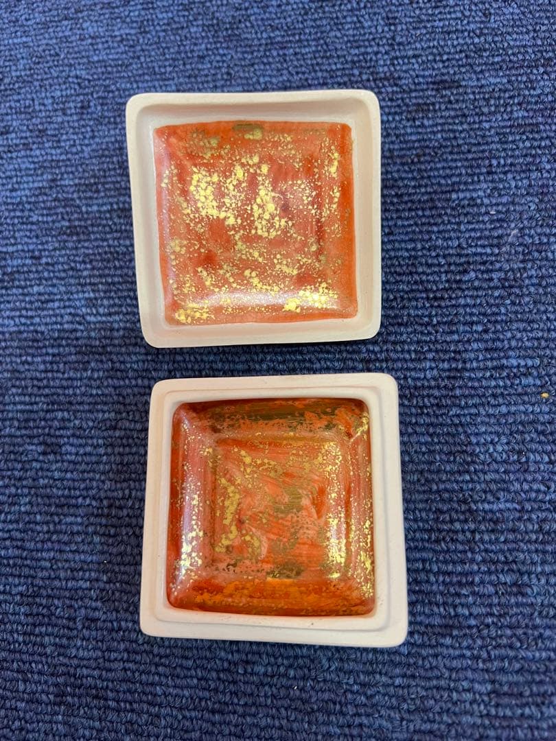 1227  手塚充作　紅隅田川　香合　未使用