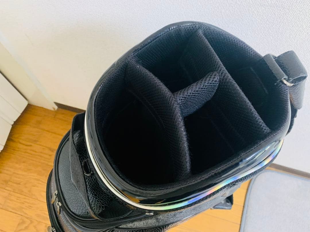 【早い者勝ち・大人気】ダンス・ウィズ・ドラゴン ゴルフバッグ ブラック(消毒済)