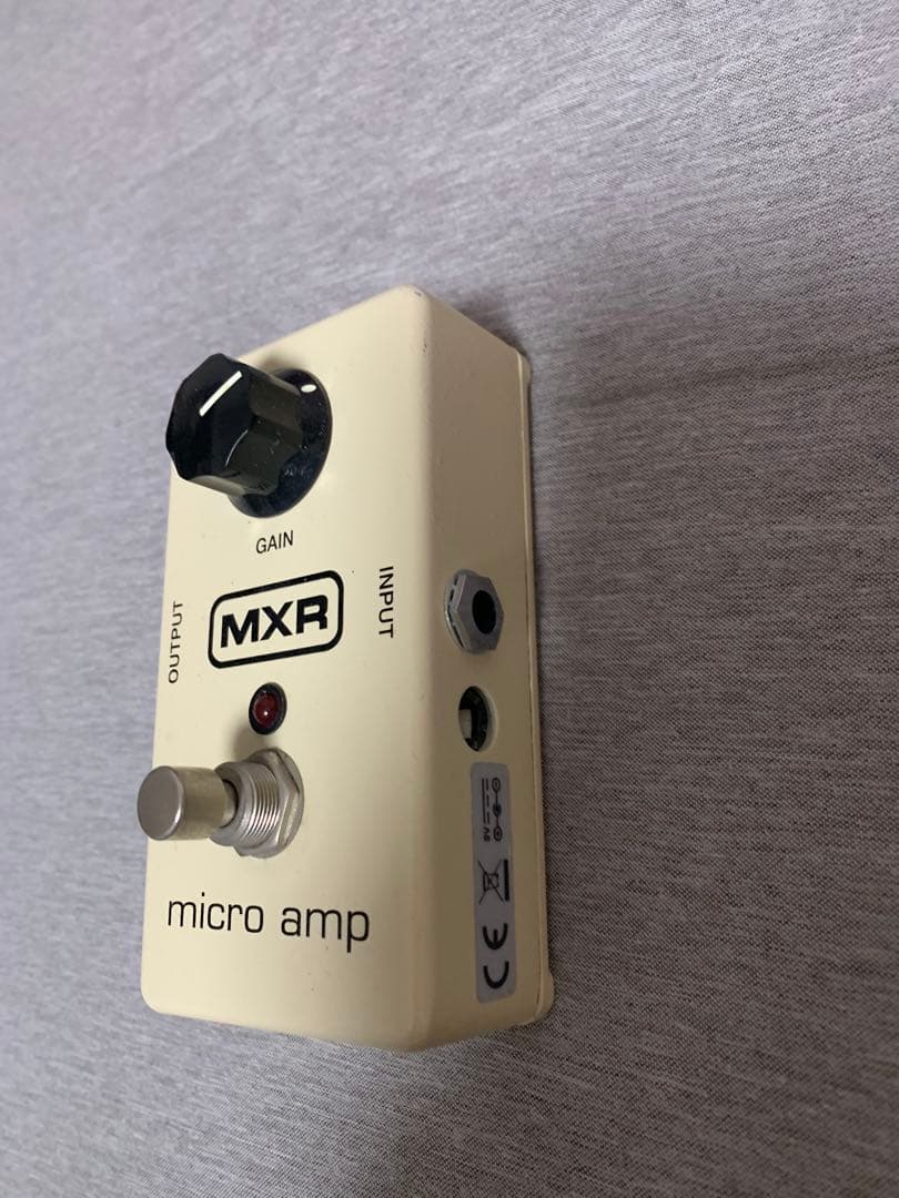 MXR micro amp ギターエフェクター　ブースター