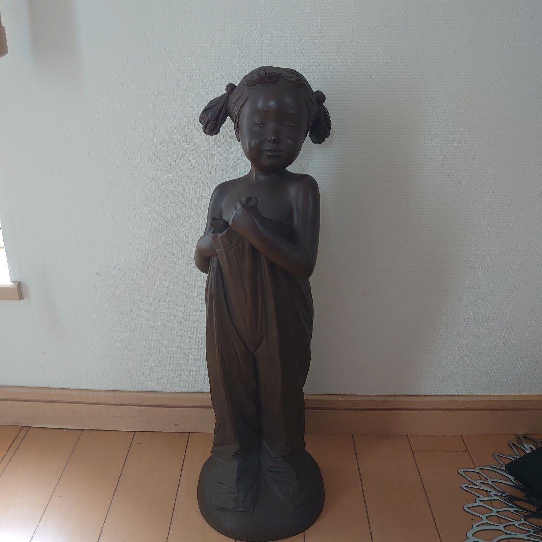 パパのズボンブロンズ像！加藤豊作品