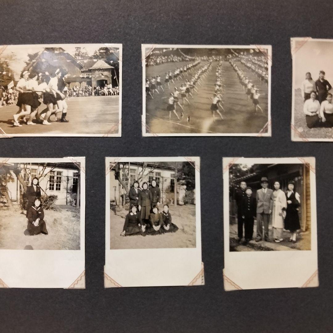 3281 白黒写真 昭和30年 レトロアルバム 総枚数70以上