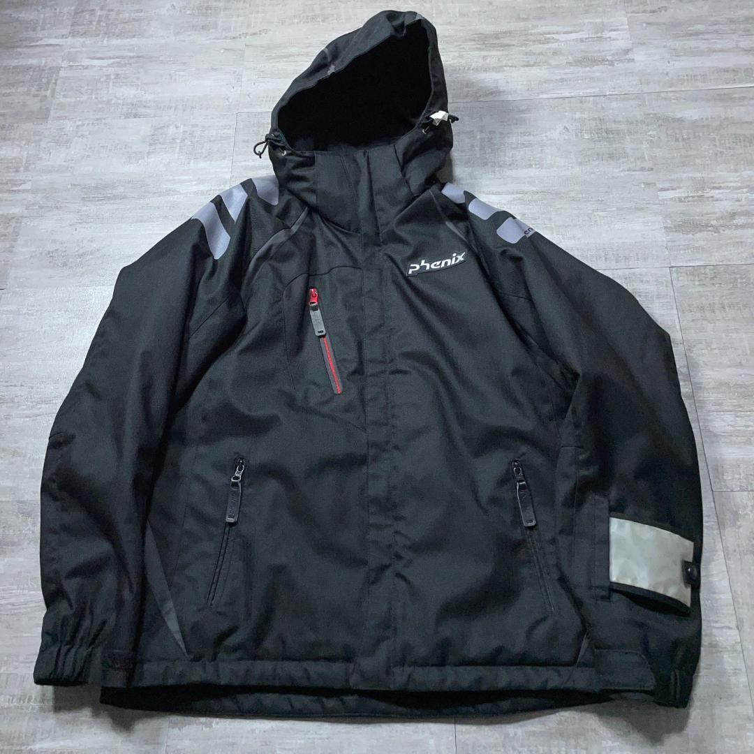 お買い得★ phenix フェニックス スキーウェア メンズL-O 黒 ブラック