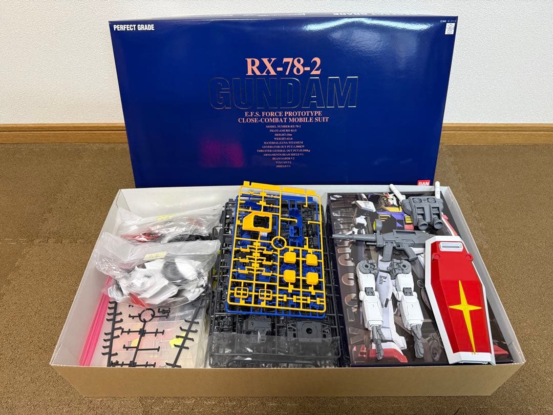 RX-78-2ガンダム PG パーフェクトグレードキット