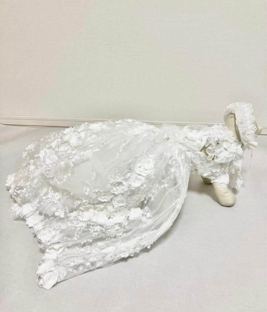 BONNIE&CO (XSサイズ) ドレス　犬服　ウエディングドレス