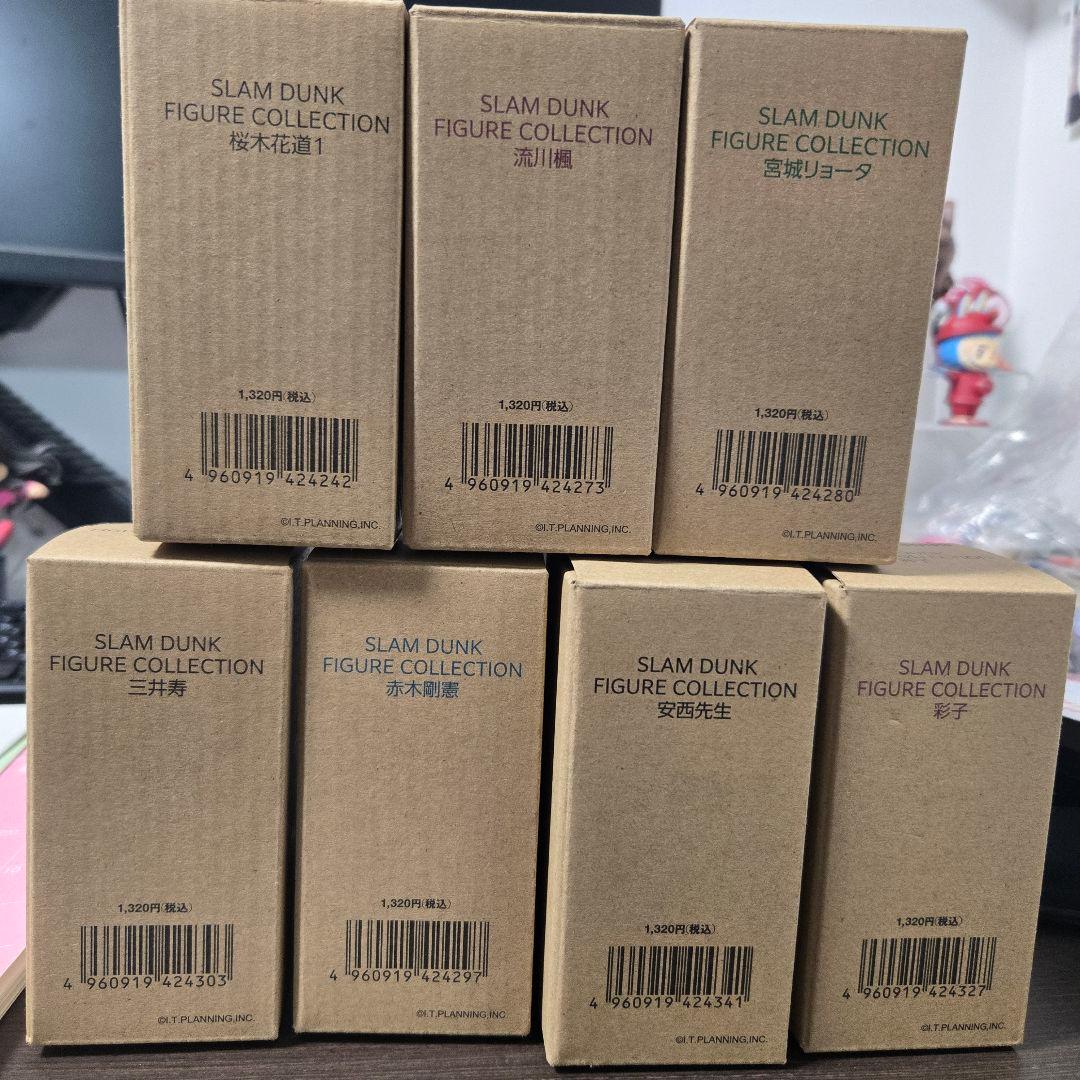 SLAM DUNK FIGURE COLLECTION 7体セット