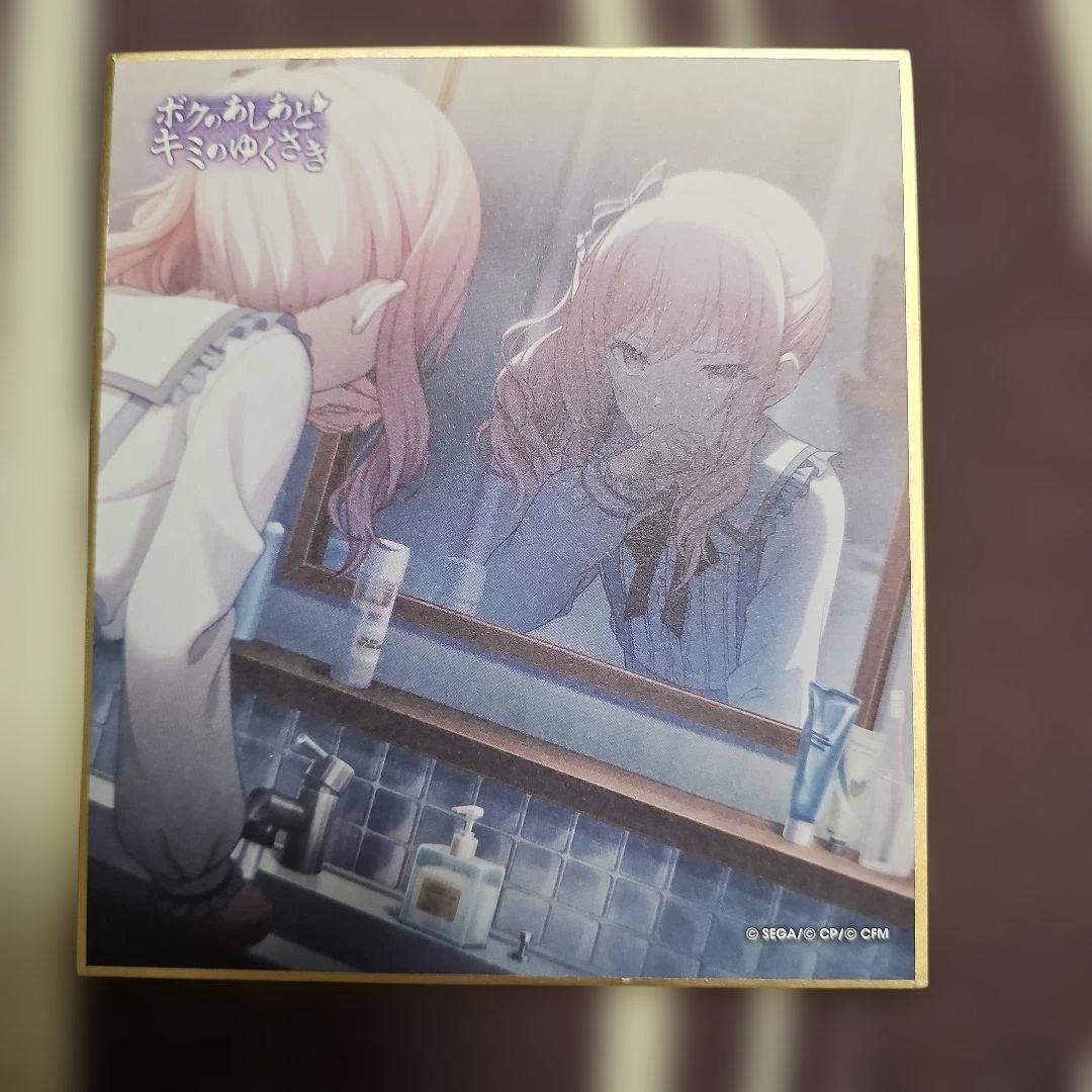 プロセカ　暁山瑞希　色紙（おまけ付き・6、7ページに見本あり）