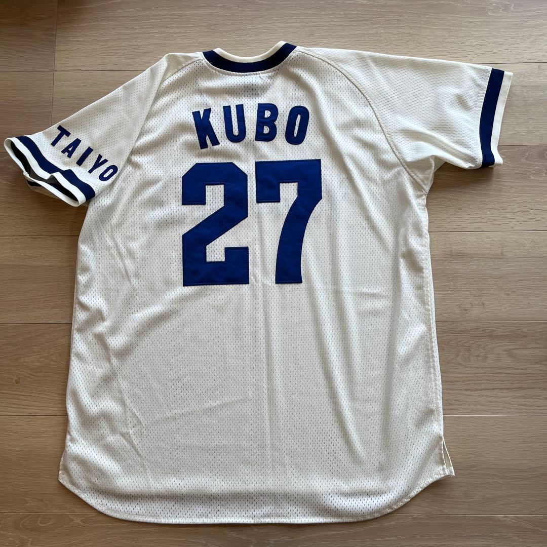 横浜DeNAベイスターズ　久保　刺繍ユニフォーム