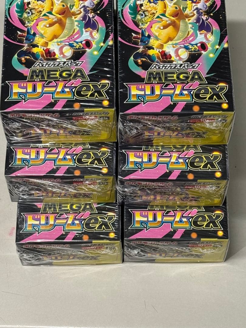 ポケモンカード6BOX(メガドリーム)