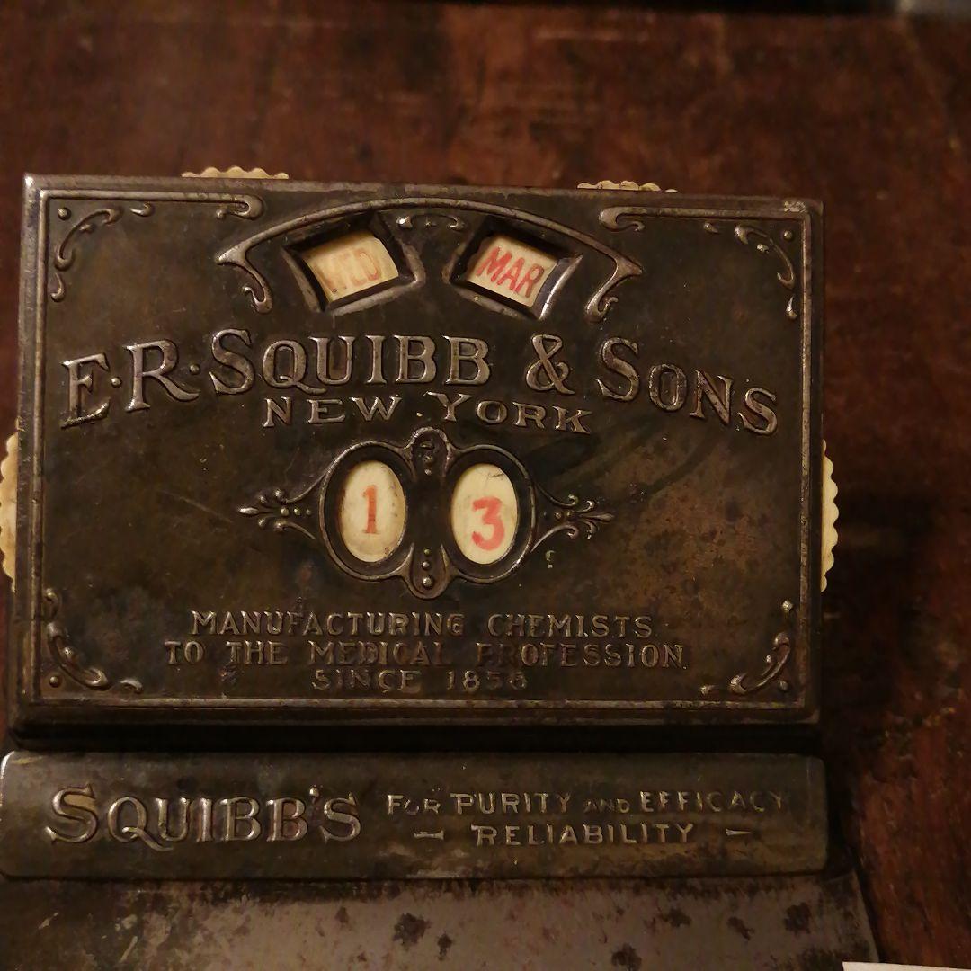 希少☆米国製アンティーク カレンダー付きクリップ ボード☆ステーショナリー文房具