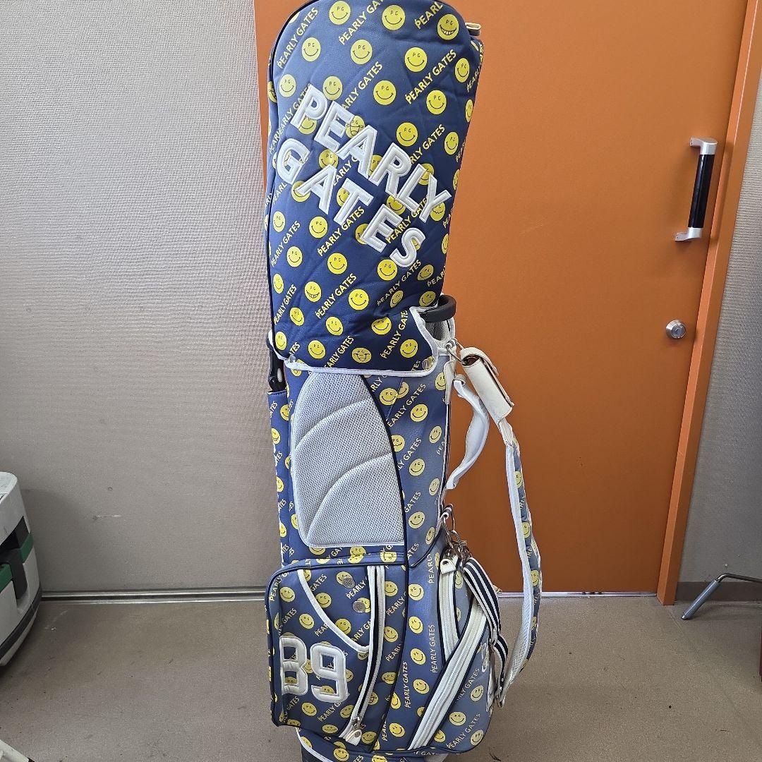 PEARLY GATES ゴルフバッグ スマイリーフェイス