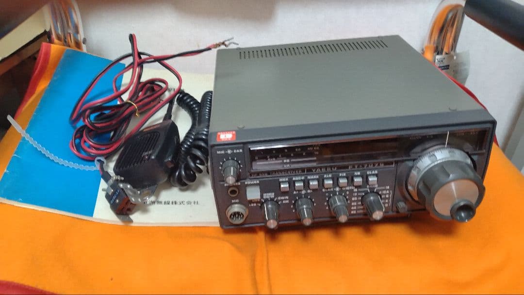 YAESU FT-707S トランシーバー取扱説明書付　ジャンク