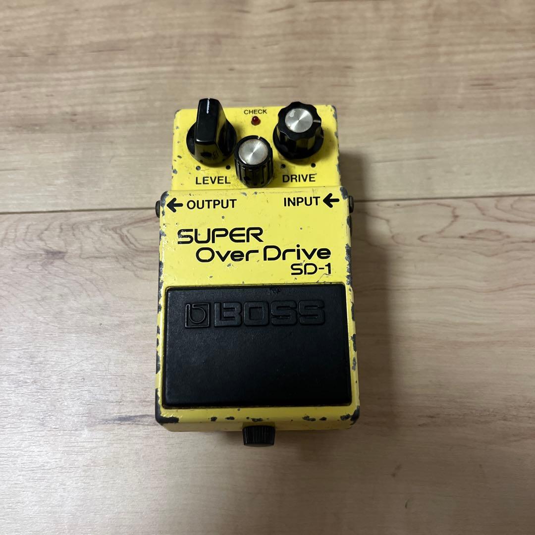 BOSS SUPER OverDrive SD-1 日本製　ビンテージ