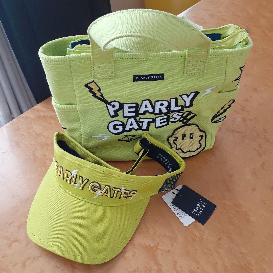 PEARLY GATES バッグとサンバイザーセット　単品でもＯＫ