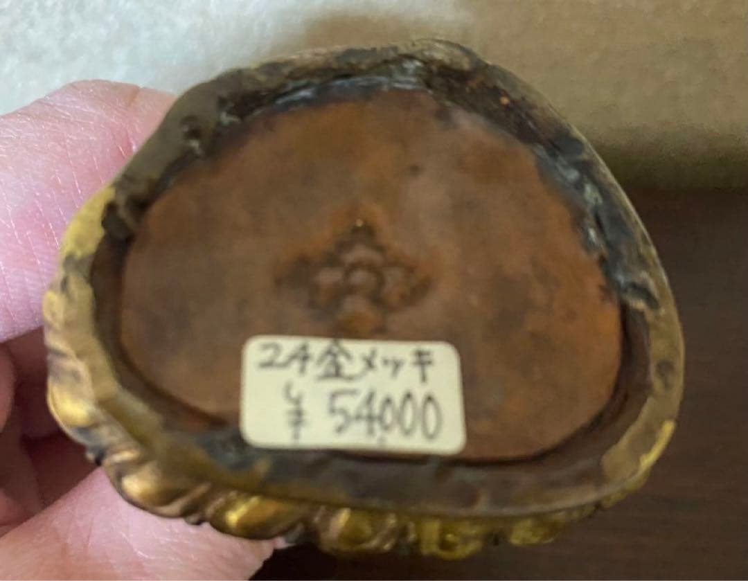 チベット　銅製　特大鍍金仏　ネパール仏像　家内仏堂 奉納 装飾品 工芸品 置物