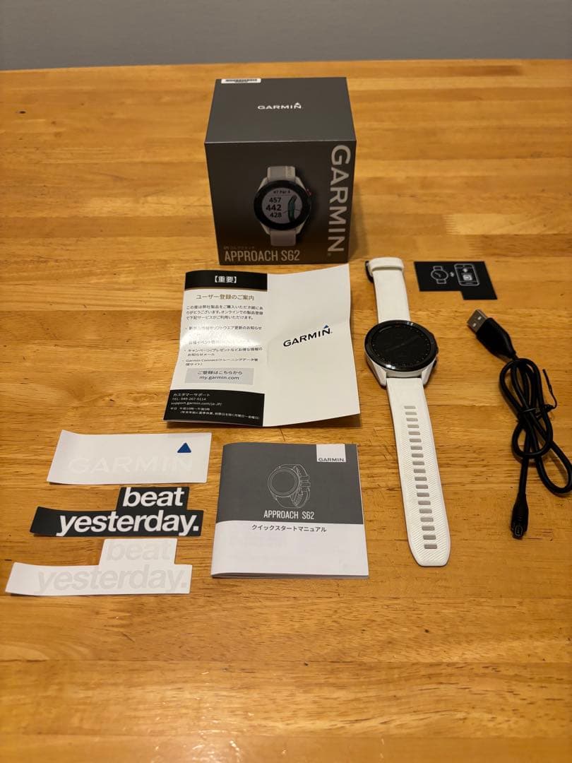 【期間限定値下げ、12月7日、21:00まで】　ガーミンS62