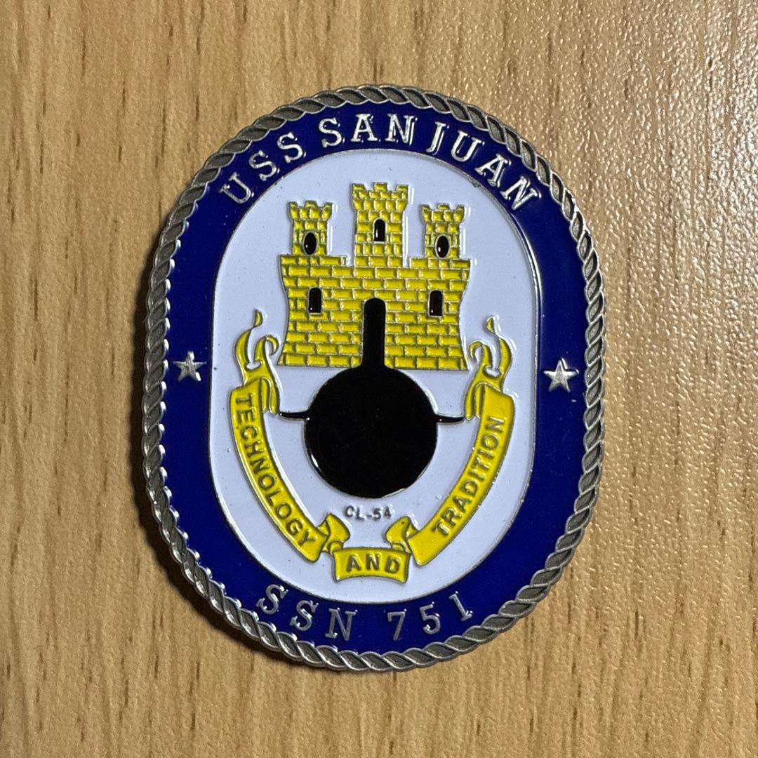 米海軍 ロサンゼルス級 原子力攻撃型潜水艦 SAN JUAN チャレンジ