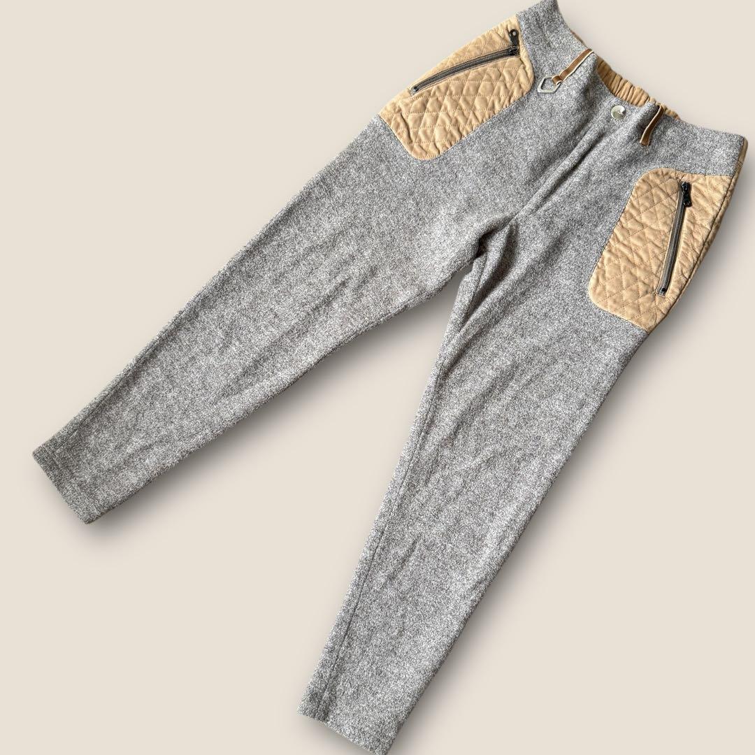 現行タグ　ウール素材　マークアンドロナ　ジョガーパンツ　L〜XL相当　秋冬　防寒