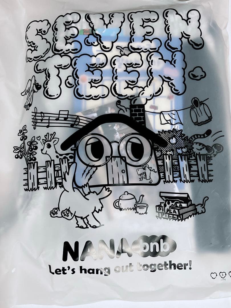 SEVENTEEN NANA bnb ナナ民泊 パーカー スウェット セット