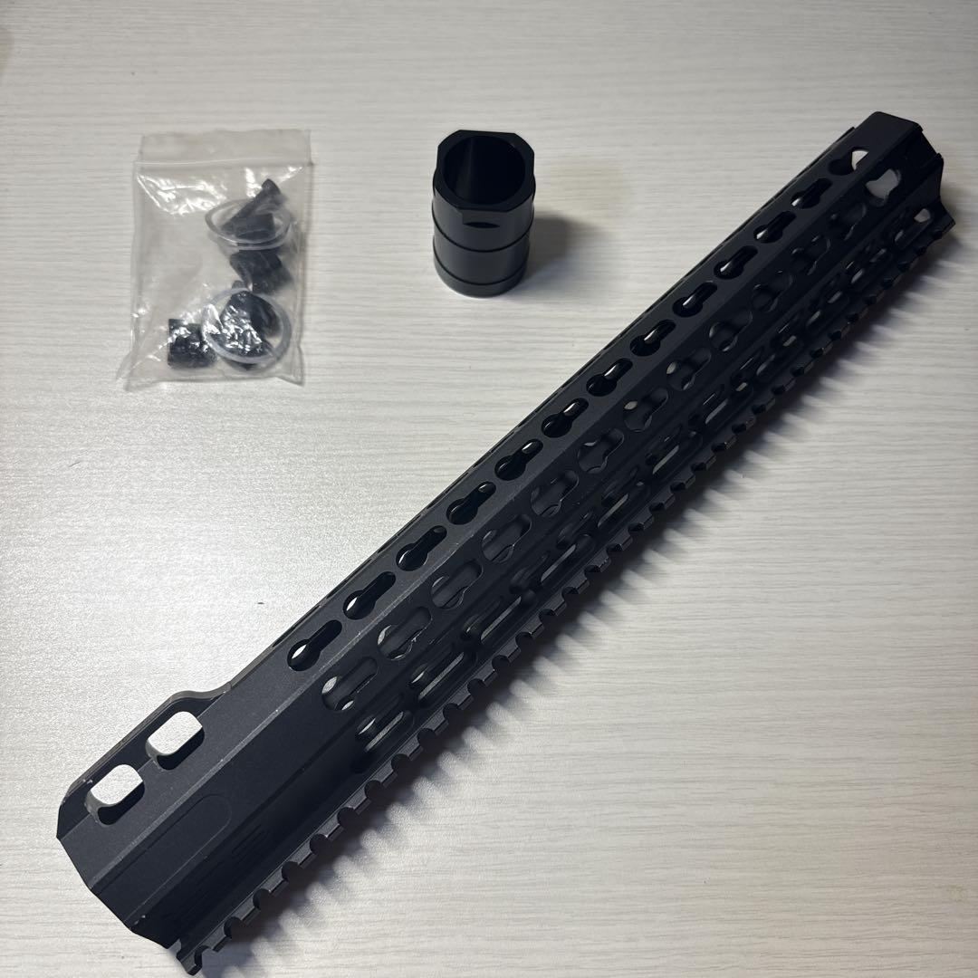 SLR ブラック　ハンドガード　トイガン　パーツ
