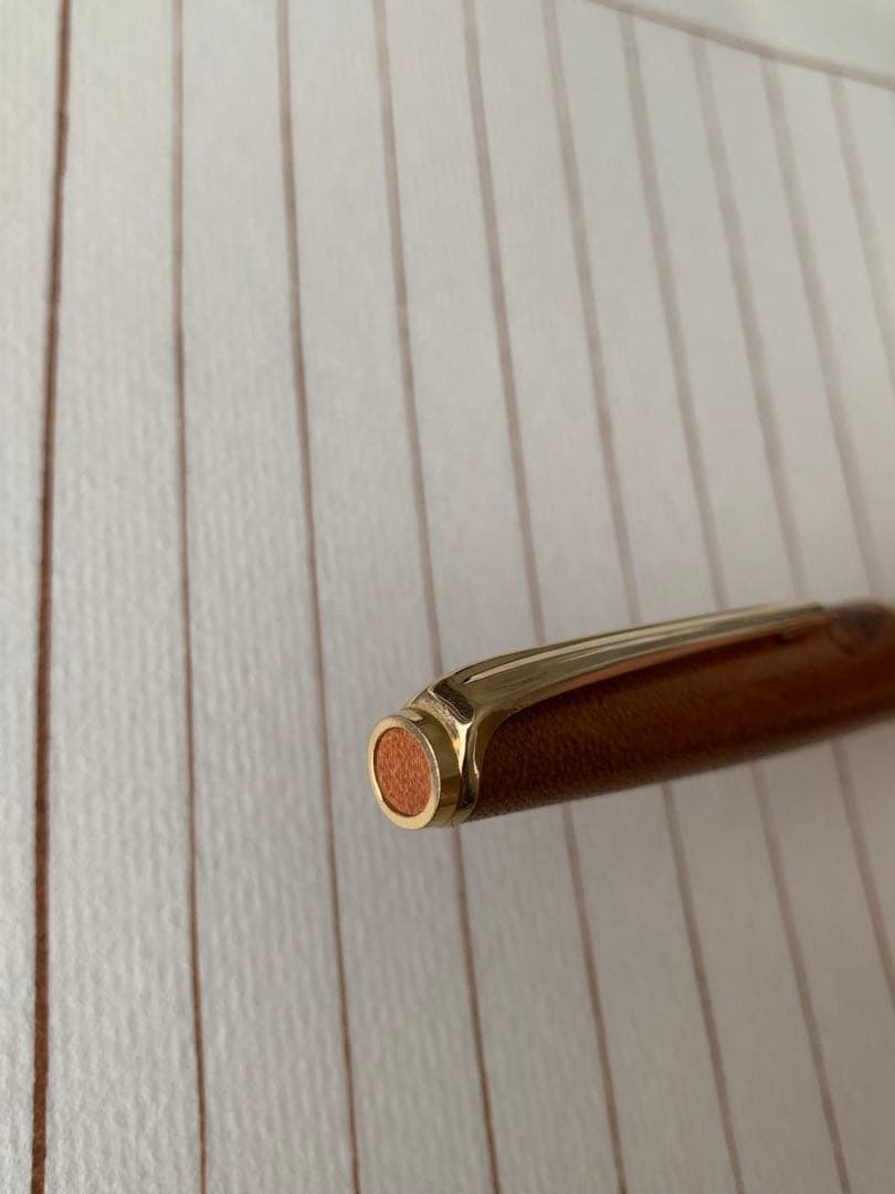 Platinum（プラチナ）レザー巻き万年筆 18Kペン先