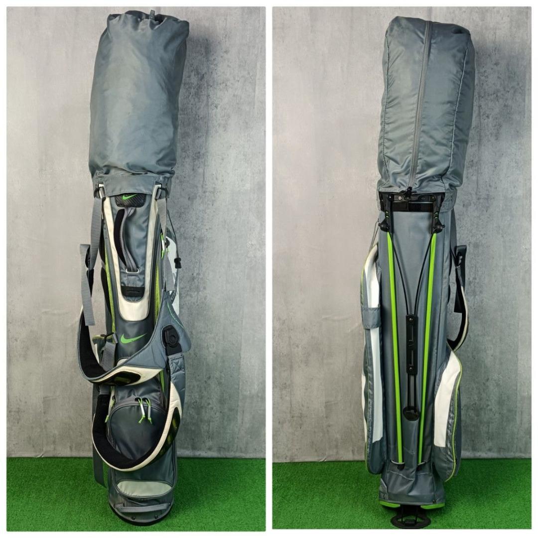 良品　ナイキ ヴェイパー X スタンド式キャディバッグ 口枠5分割 NIKE