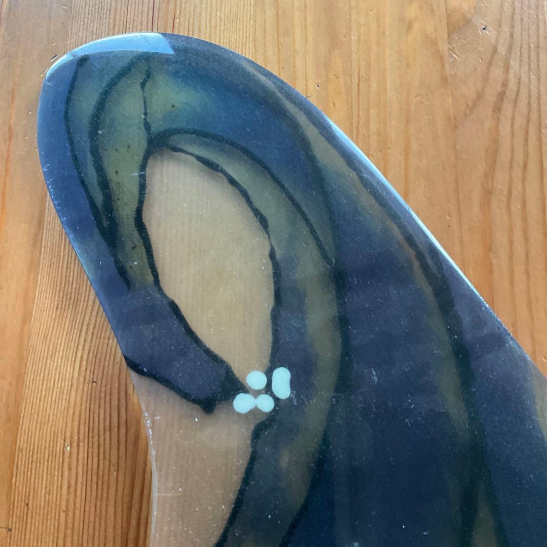 レインボーフィン ステンドグラスフィン10ロングボード用