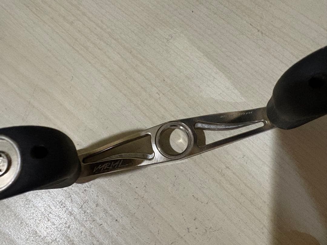 ★☆DRT VARIAL ハンドル 100 シルバー　バリアル フラットノブ