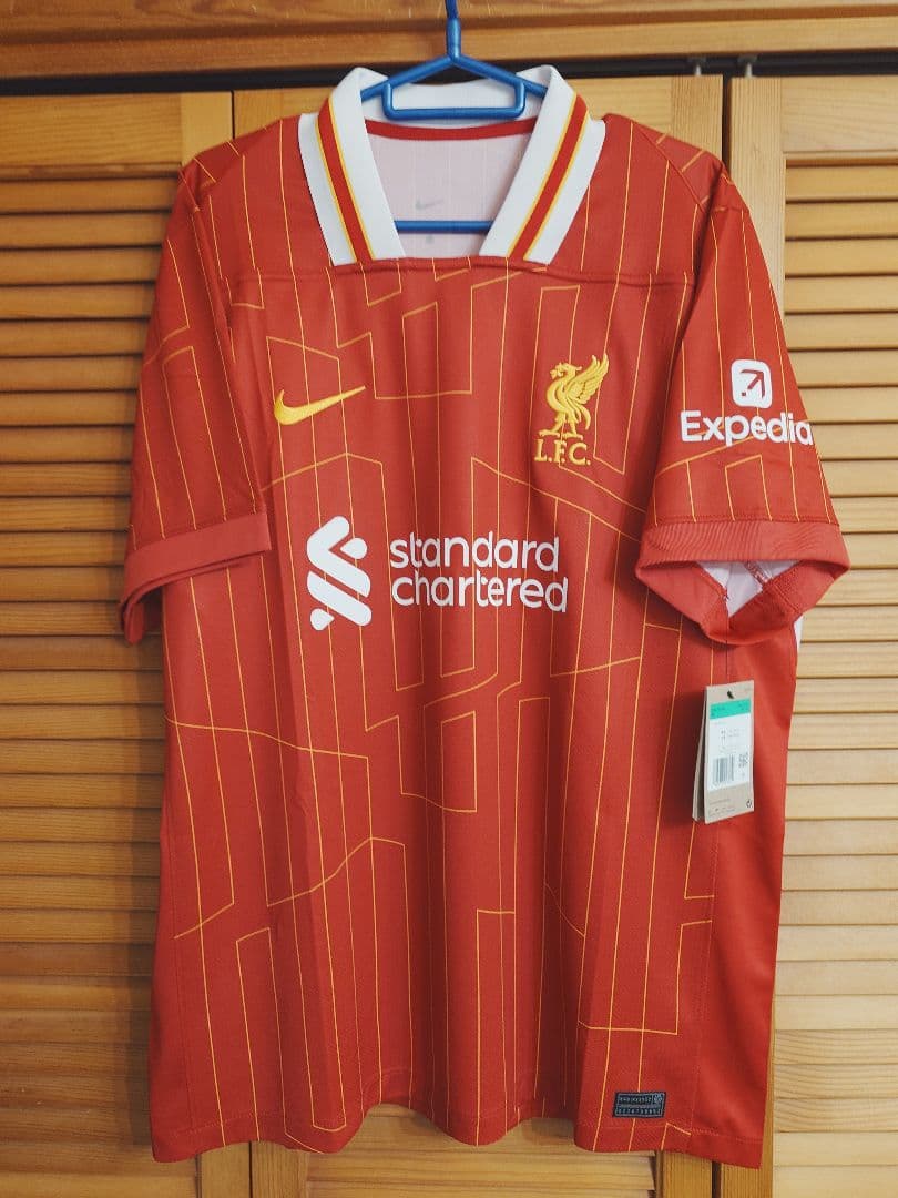 リバプール　24-25　ホームユニフォーム　XL　②