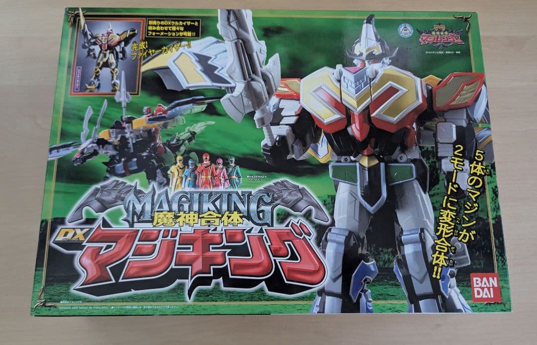 バンダイ 魔法戦隊マジレンジャー DX魔神合体 マジキング