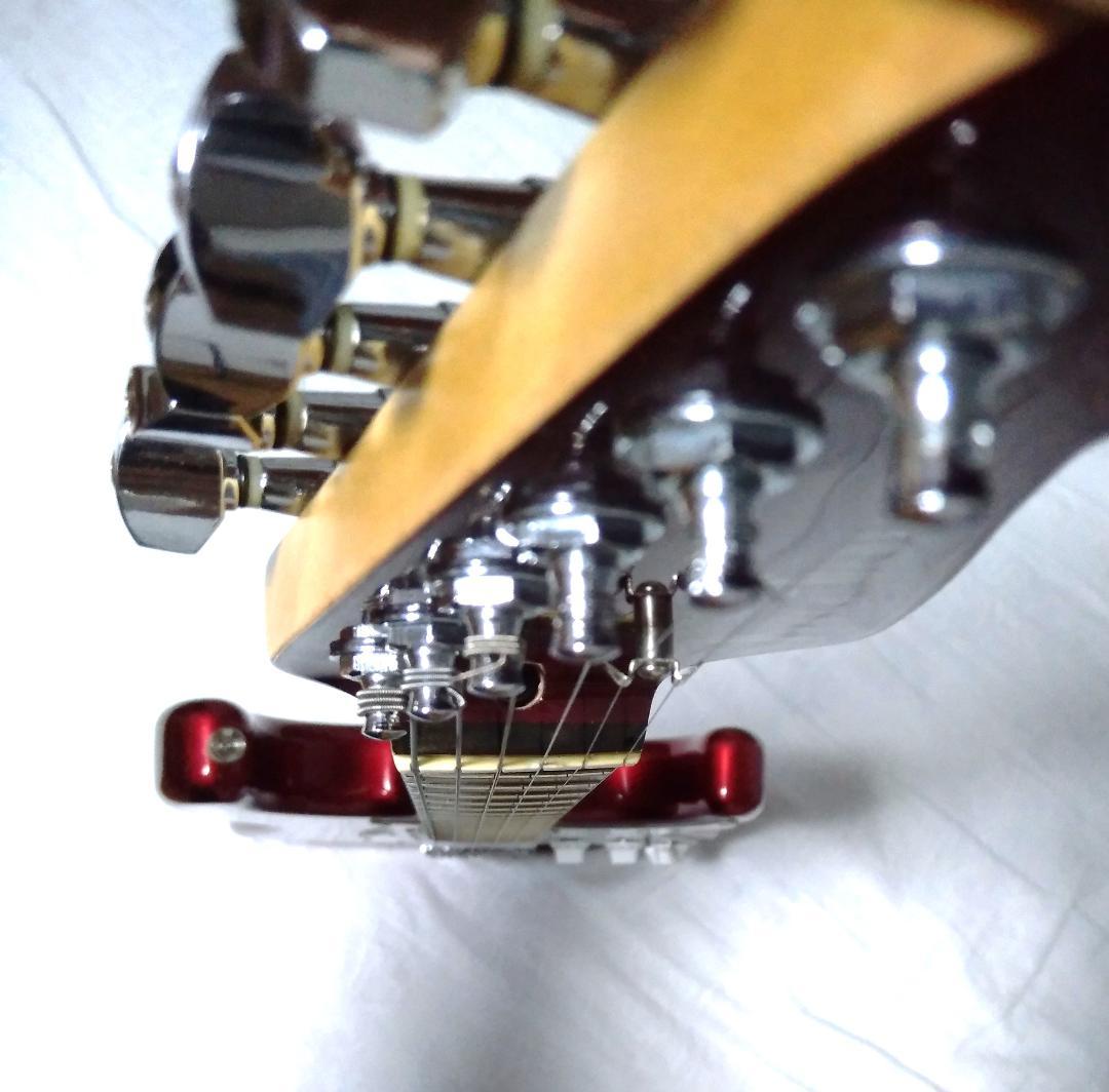 美品・疑似ハムPU化スイッチ搭載のフォトジェニック製ストラト改