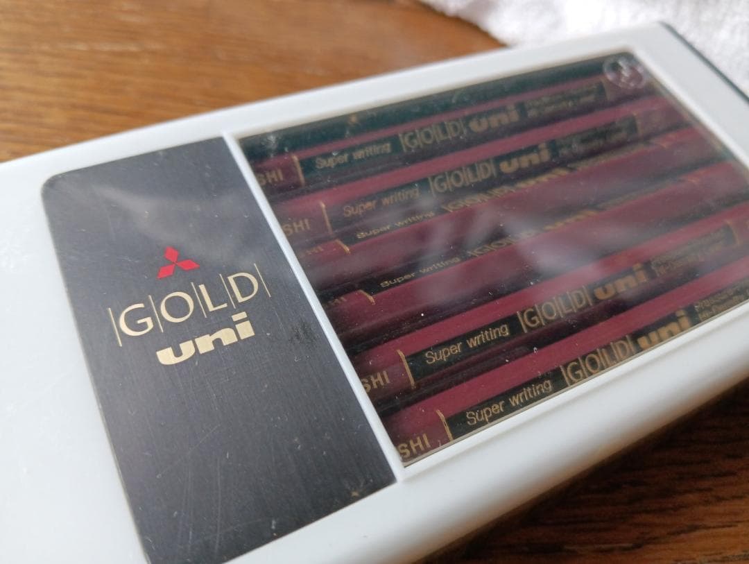 三菱鉛筆　ゴールドユニ F 1ダース