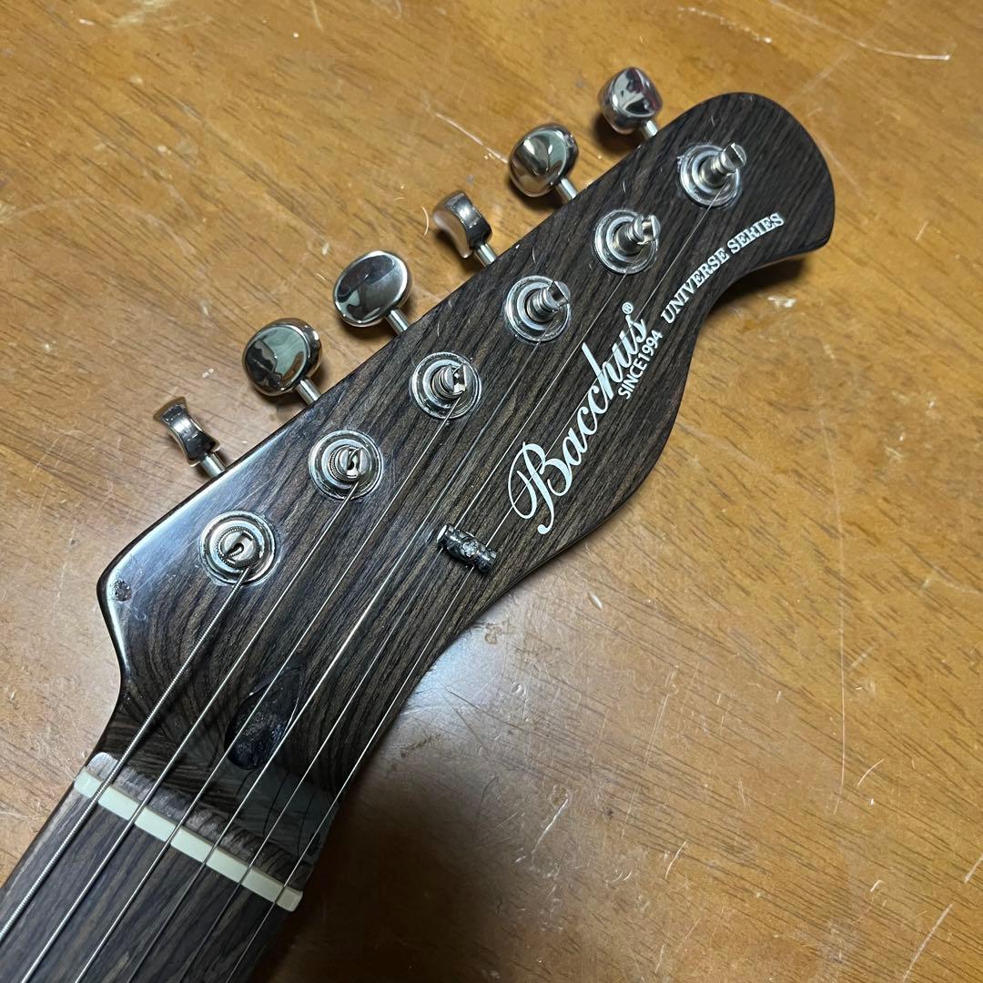 【中古送料込】Bacchus BTE-TWオールローズ風フルメンテ・カスタム